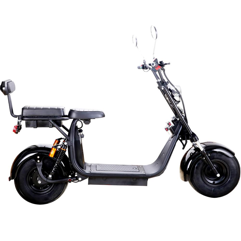 MotoTec Knockout 60V 2000W Lithium Electric Scooter Black - view 5