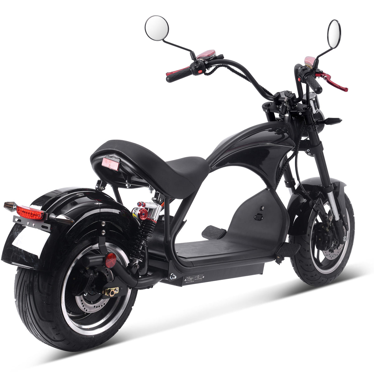 MotoTec Lowboy 60V 20Ah 2500W Lithium Electric Scooter Black - view 3