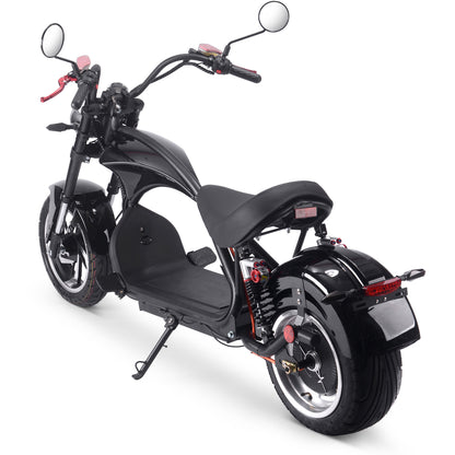MotoTec Lowboy 60V 20Ah 2500W Lithium Electric Scooter Black - view 4