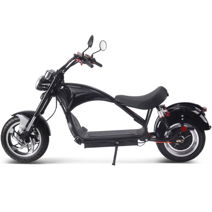 MotoTec Lowboy 60V 20Ah 2500W Lithium Electric Scooter Black - view 5