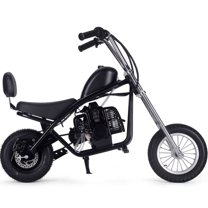 MotoTec 49cc Gas Mini Chopper V2 Black - view 2