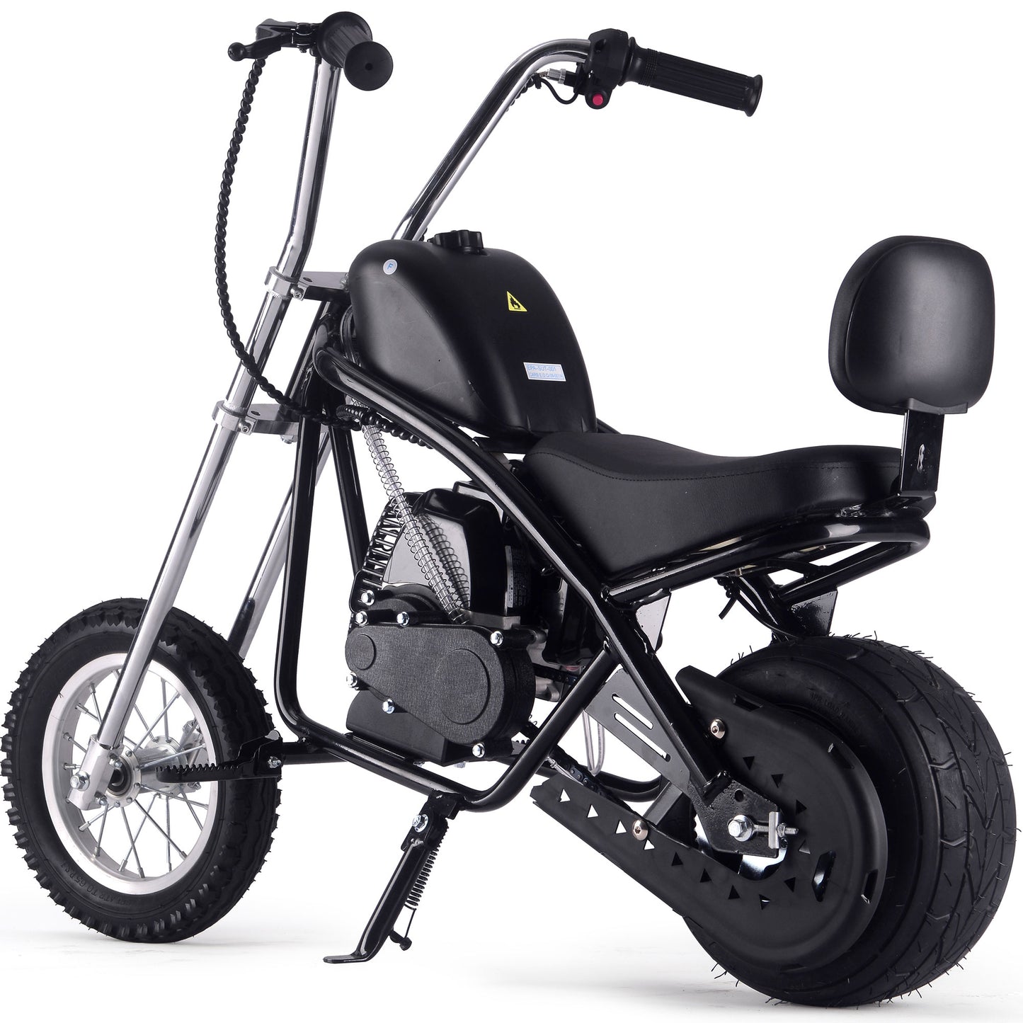 MotoTec 49cc Gas Mini Chopper V2 Black - view 4