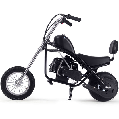 MotoTec 49cc Gas Mini Chopper V2 Black - view 5