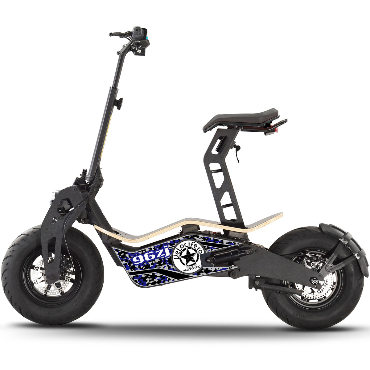 MotoTec Mad 1600W 48V Electric Scooter - view 4