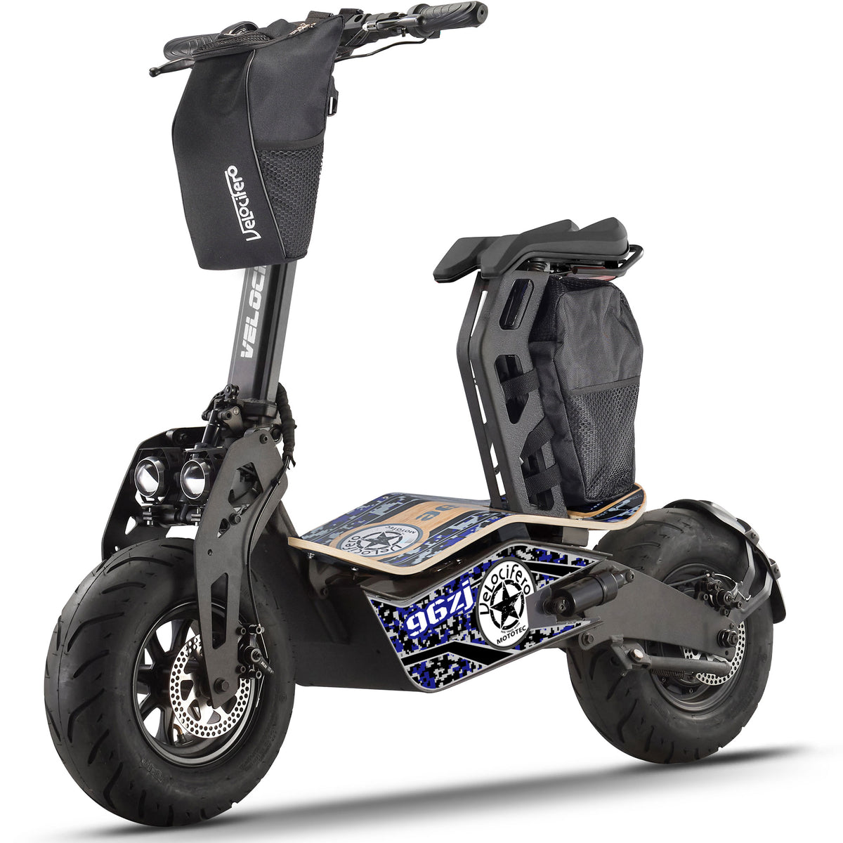MotoTec Mad 1600W 48V Electric Scooter - view 8