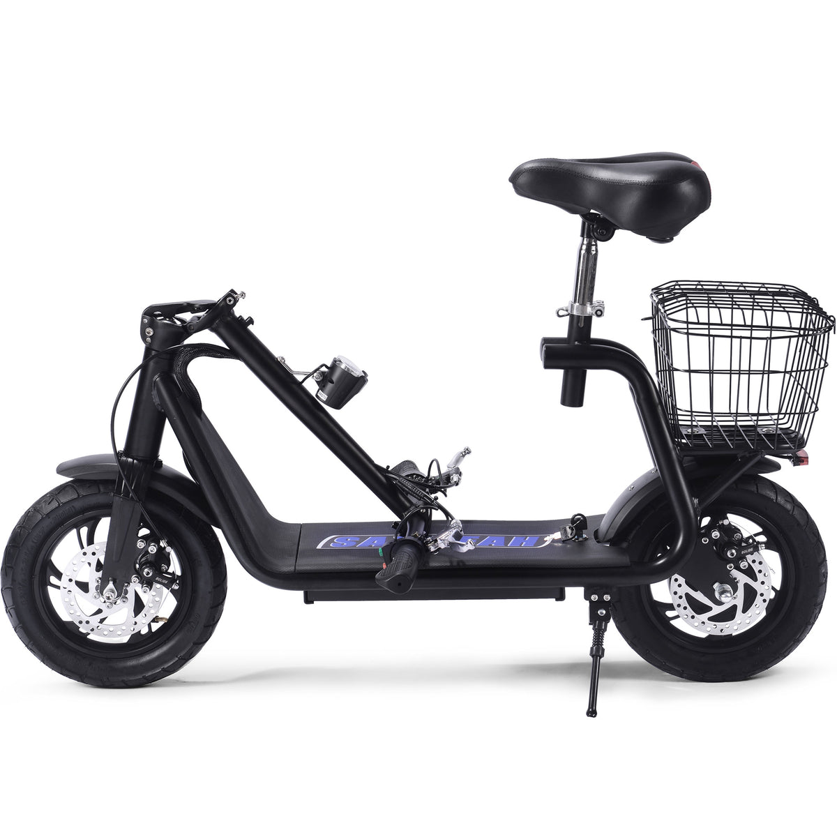 MotoTec Metro 36V 500W Lithium Electric Scooter Black - view 5