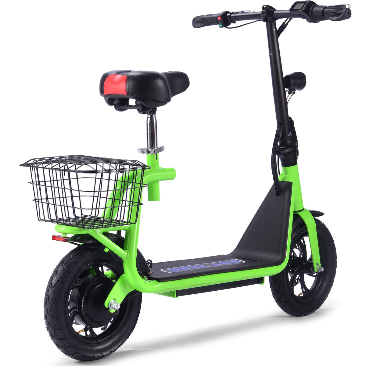 MotoTec Metro 36V 500W Lithium Electric Scooter Green - view 4