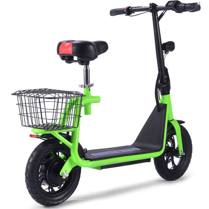 MotoTec Metro 36V 500W Lithium Electric Scooter Green - view 4