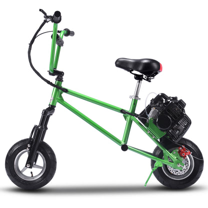 MotoTec 49cc Gas Mini Bike V2 Green - view 5