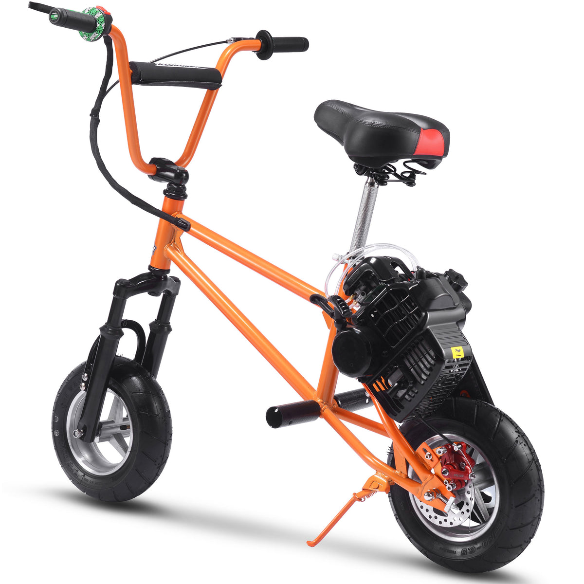 MotoTec 49cc Gas Mini Bike V2 Orange - view 4