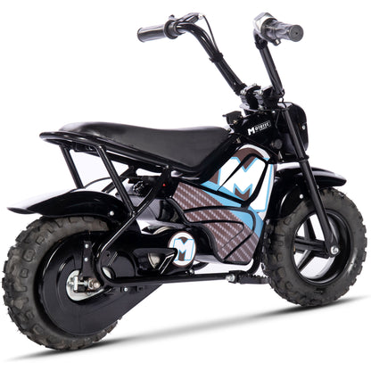 MotoTec 24V 250W Electric Mini Bike Black - view 5