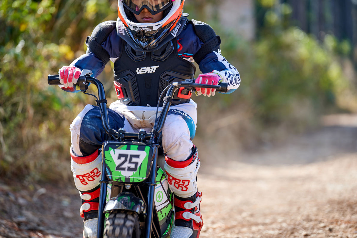 MotoTec 24V 250W Electric Mini Bike Black - view 9