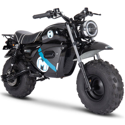 MotoTec 60V 1500W Electric Mini Bike Lithium Black