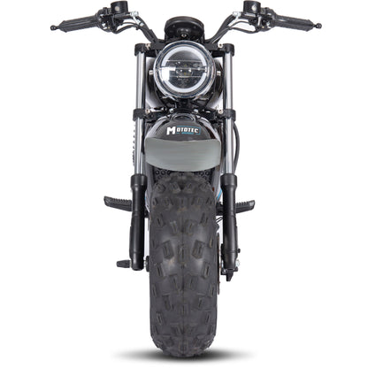 MotoTec 60V 1500W Electric Mini Bike Lithium Black - view 7