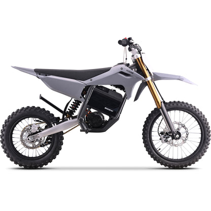 MotoTec 72V 8000W Pro Electric Dirt Bike 17/14 Lithium Grey - view 5