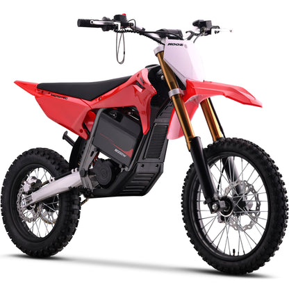 MotoTec 72V 8000W Pro Electric Dirt Bike 17/14 Lithium Red