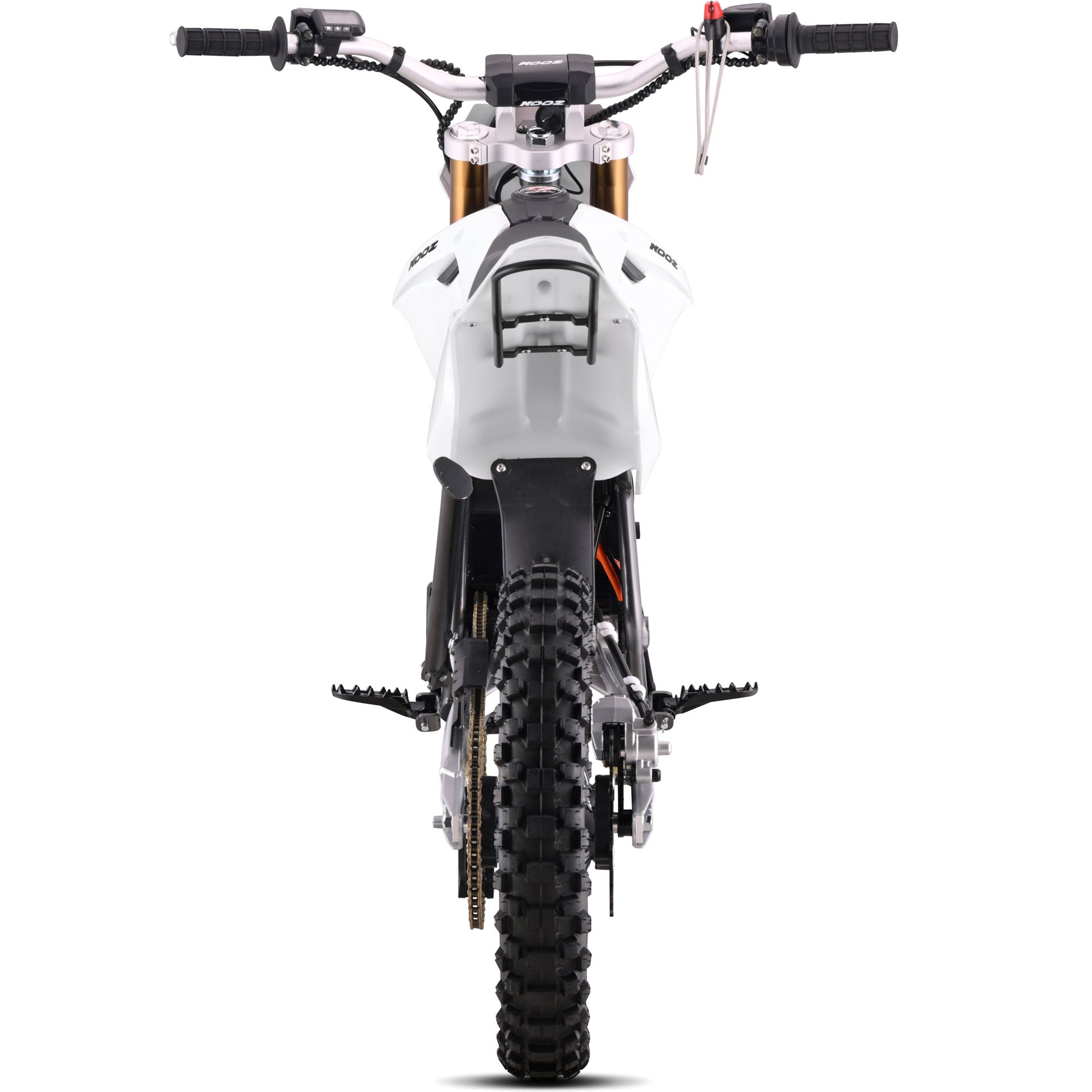 MotoTec 72V 8000W Pro Electric Dirt Bike 17/14 Lithium White - view 2