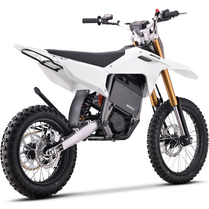 MotoTec 72V 8000W Pro Electric Dirt Bike 17/14 Lithium White - view 6