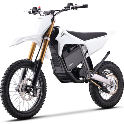 MotoTec 72V 8000W Pro Electric Dirt Bike 17/14 Lithium White - view 7