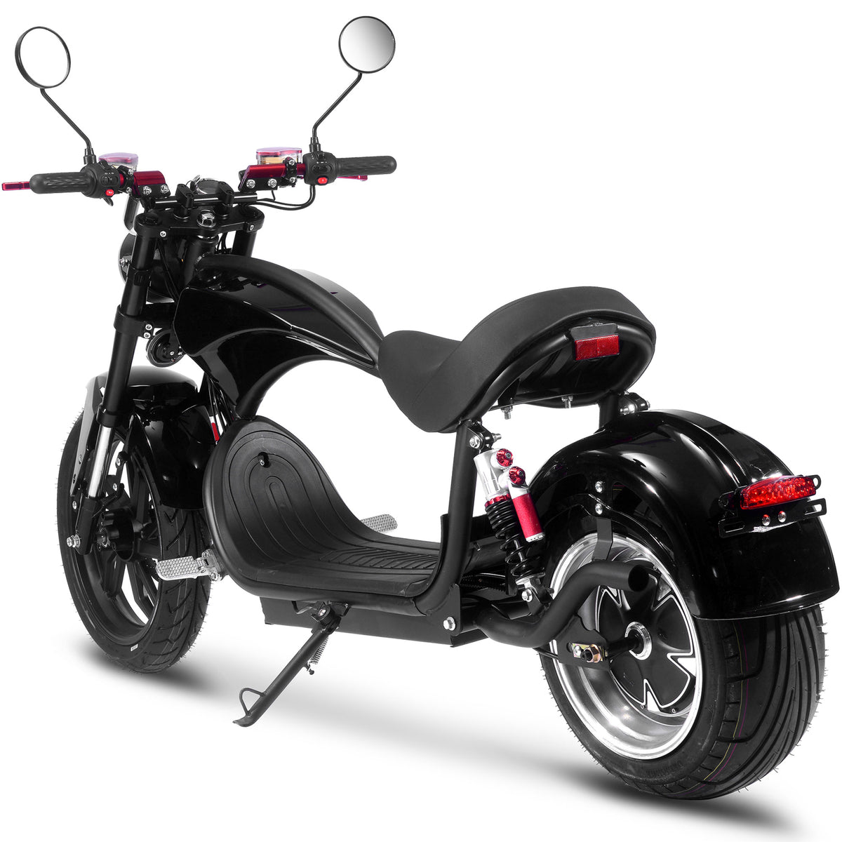 MotoTec Raven 60V 30Ah 2500W Lithium Electric Scooter Black - view 4