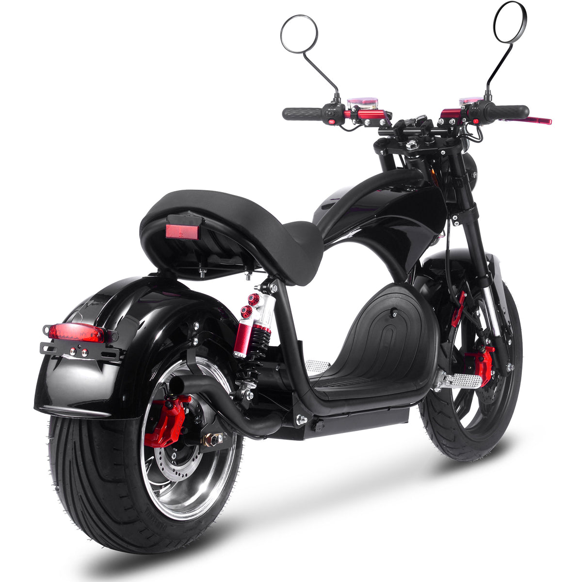MotoTec Raven 60V 30Ah 2500W Lithium Electric Scooter Black - view 5