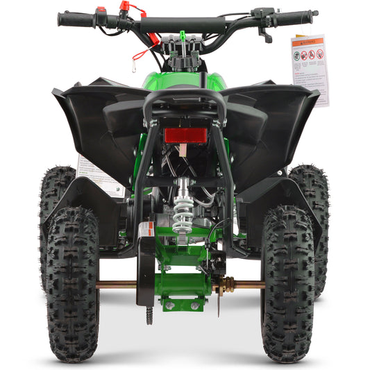 MotoTec Renegade 40cc 4-Stroke Kids Gas ATV Green - view 2