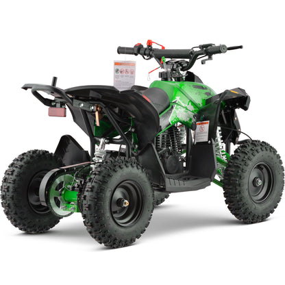 MotoTec Renegade 40cc 4-Stroke Kids Gas ATV Green - view 3