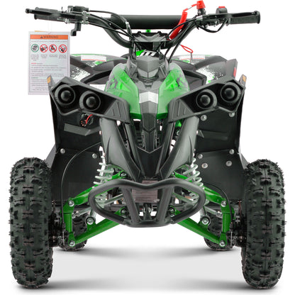 MotoTec Renegade 40cc 4-Stroke Kids Gas ATV Green - view 6