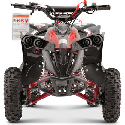 MotoTec Renegade 40cc 4-Stroke Kids Gas ATV Red - view 6