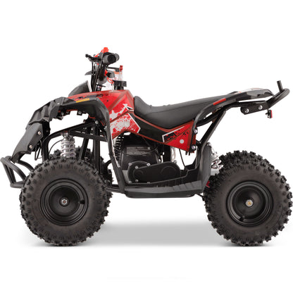 MotoTec Renegade 40cc 4-Stroke Kids Gas ATV Red - view 8