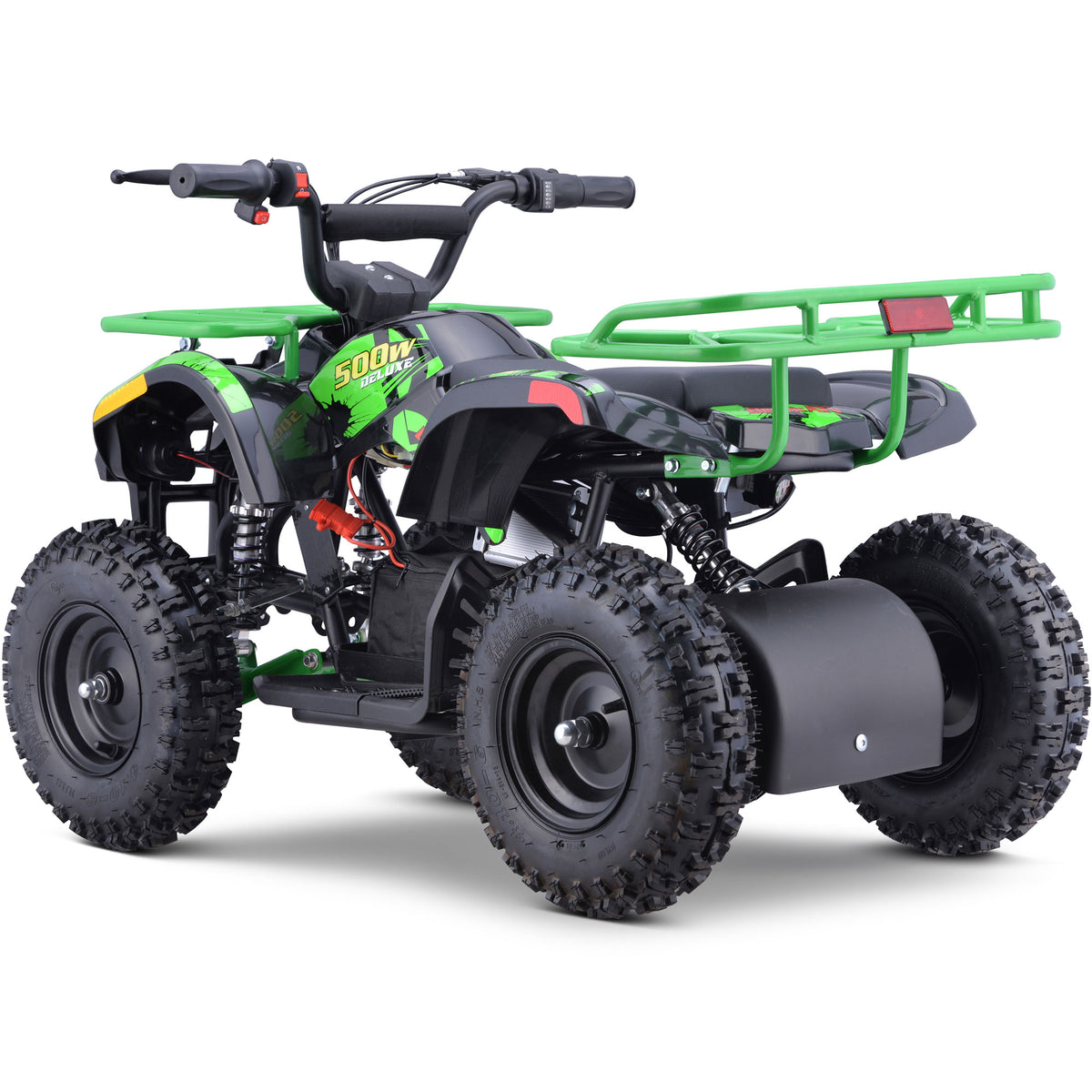 MotoTec 36V 500W Sonora Kids ATV Green - view 4