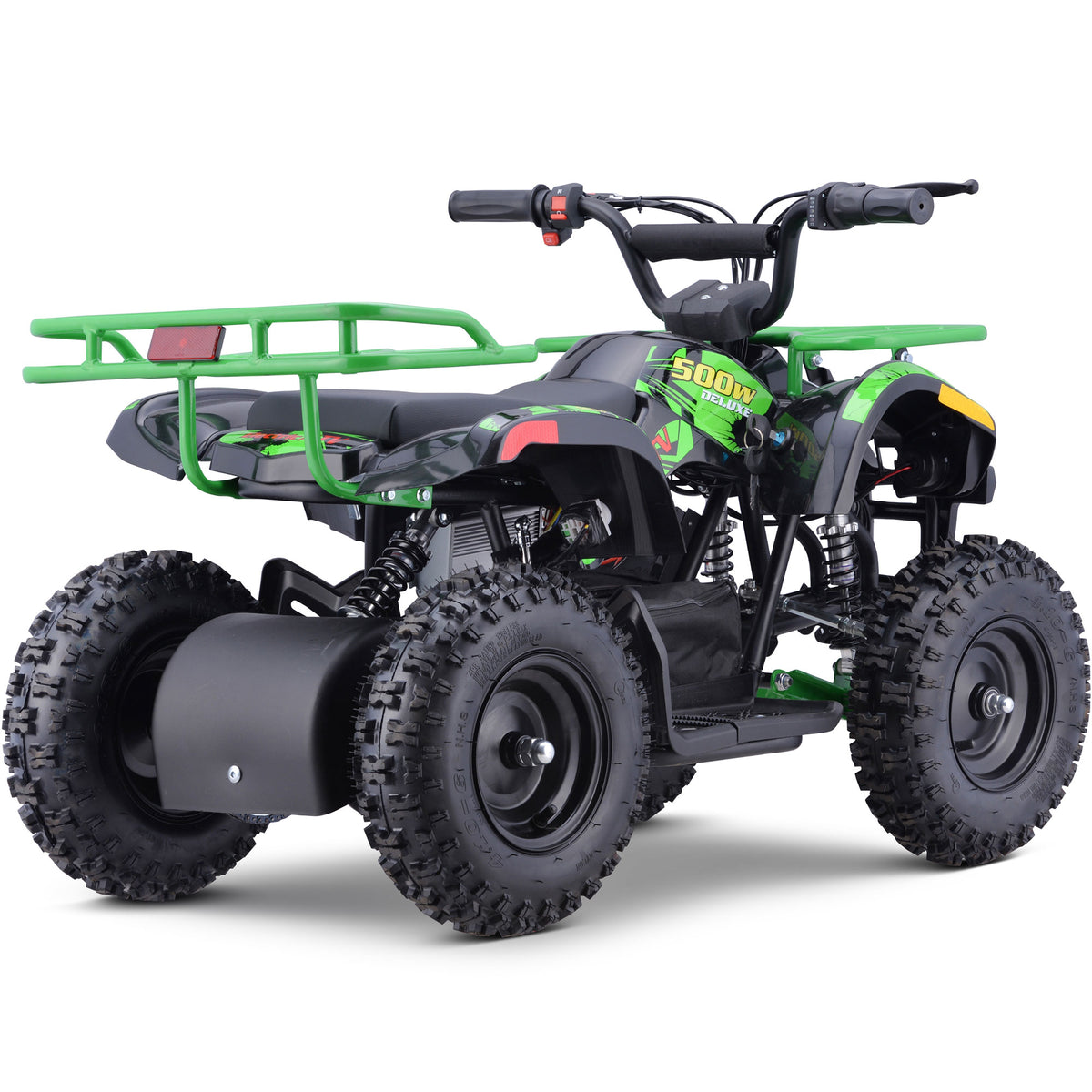 MotoTec 36V 500W Sonora Kids ATV Green - view 5