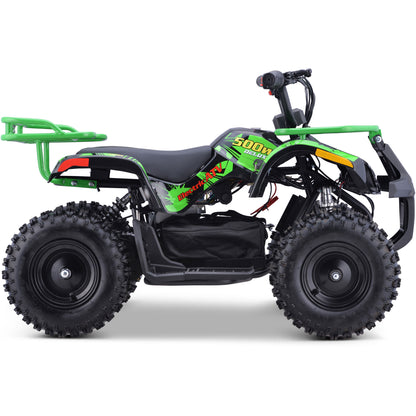 MotoTec 36V 500W Sonora Kids ATV Green - view 6