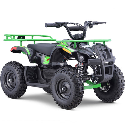 MotoTec 36V 500W Sonora Kids ATV Green