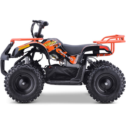 MotoTec 36V 500W Sonora Kids ATV Orange - view 3