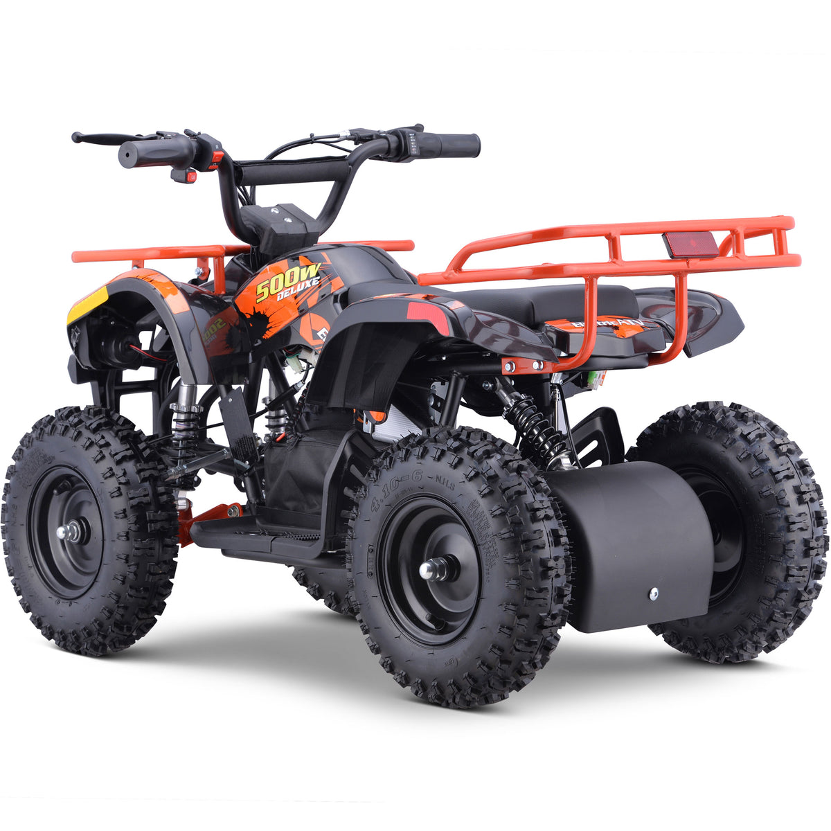 MotoTec 36V 500W Sonora Kids ATV Orange - view 4