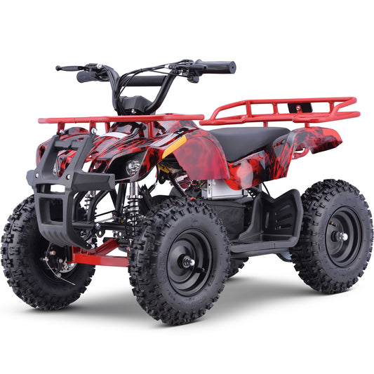 MotoTec 36V 500W Sonora Kids ATV Red Flame - view 2