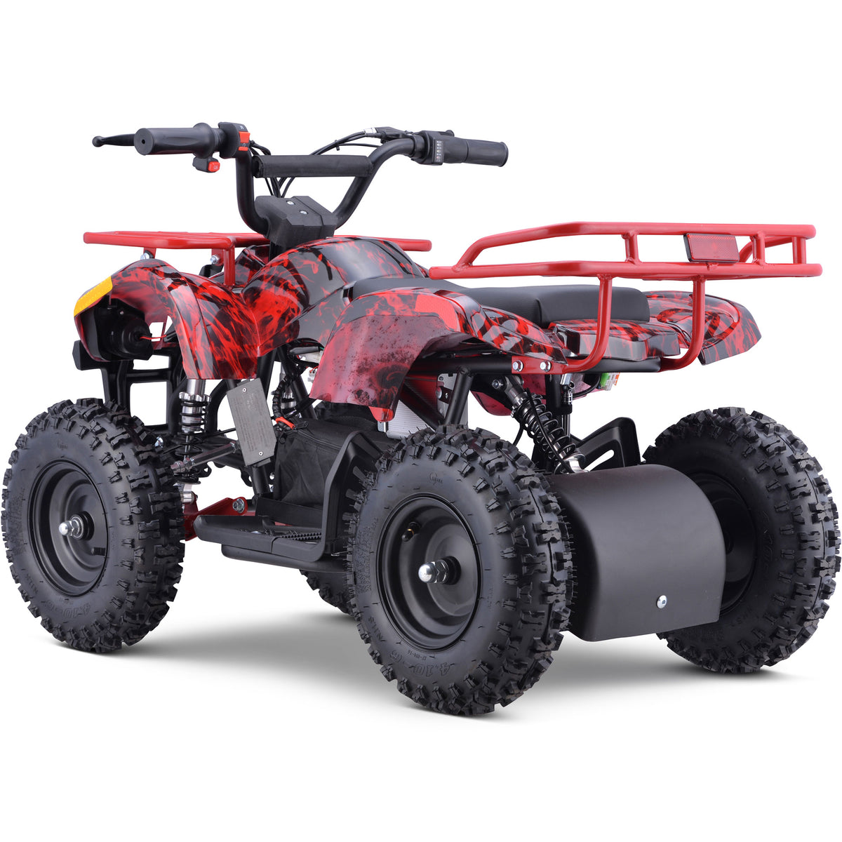 MotoTec 36V 500W Sonora Kids ATV Red Flame - view 4
