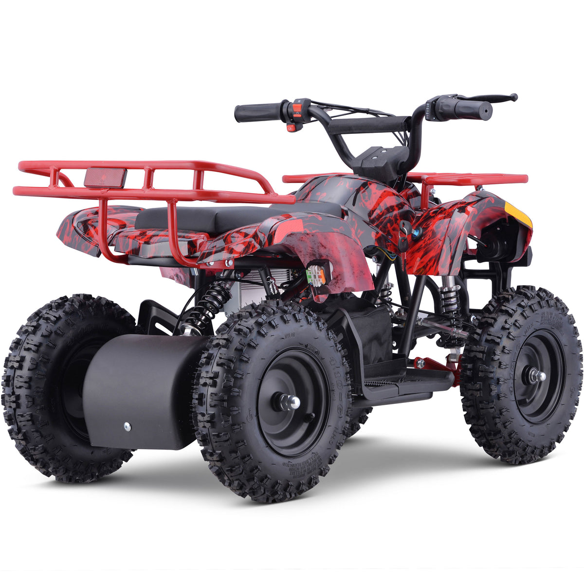 MotoTec 36V 500W Sonora Kids ATV Red Flame - view 5