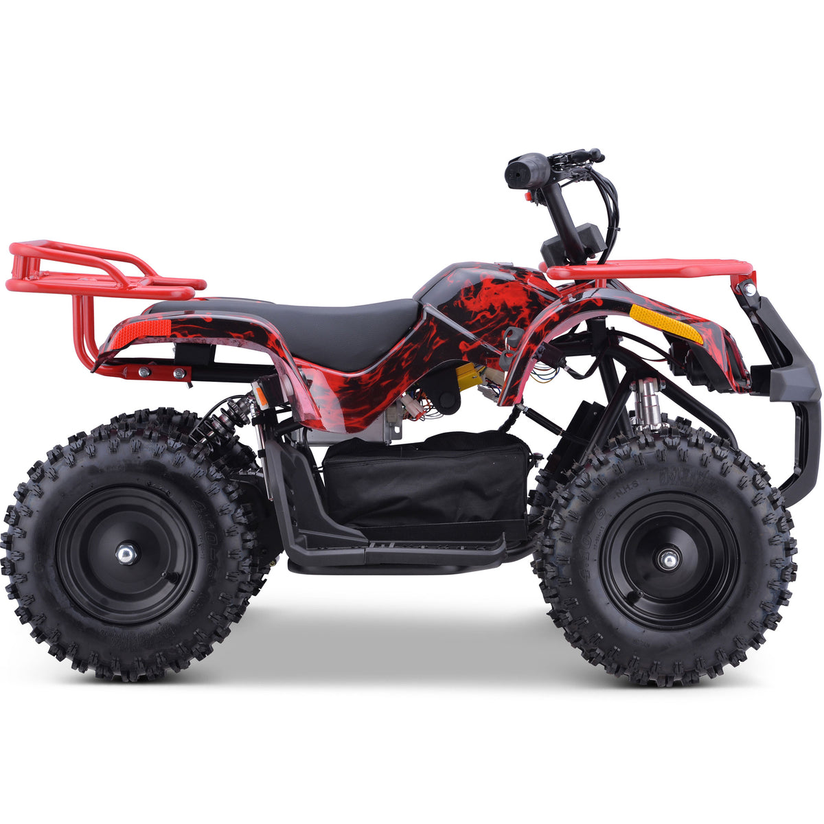 MotoTec 36V 500W Sonora Kids ATV Red Flame - view 6