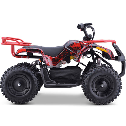 MotoTec 36V 500W Sonora Kids ATV Red Flame - view 6