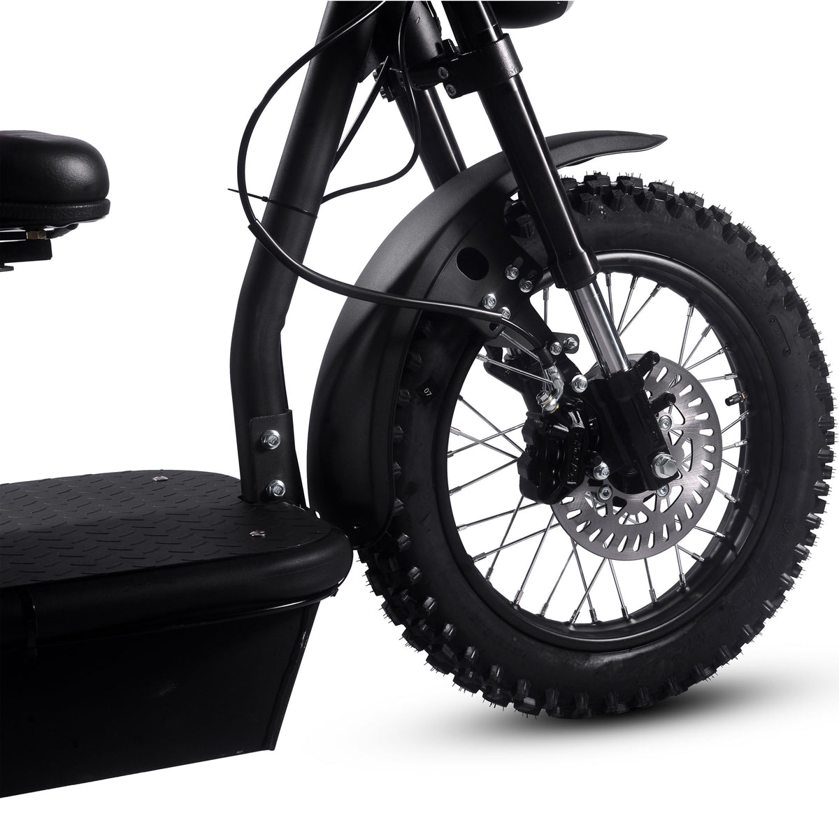 MotoTec Electric Trike 60V 1800W Black - view 8