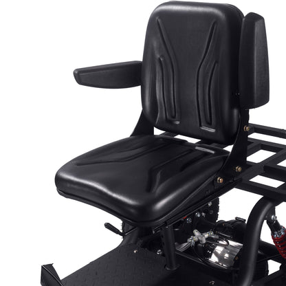 MotoTec Electric Trike 60V 1800W Black - view 9