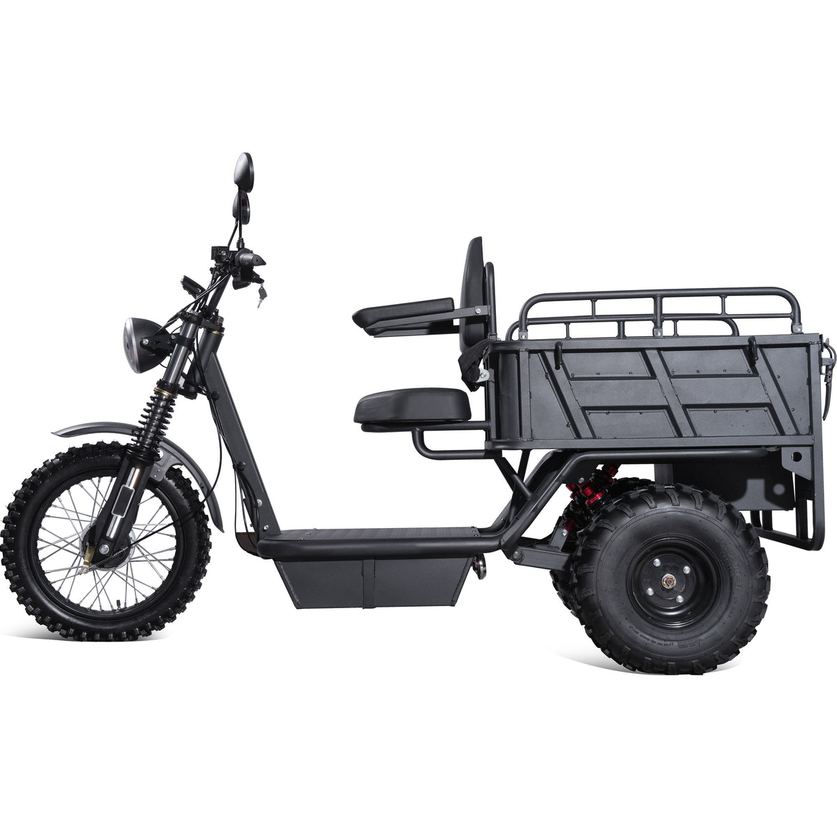 MotoTec Electric Trike 60V 2500W Black - view 5