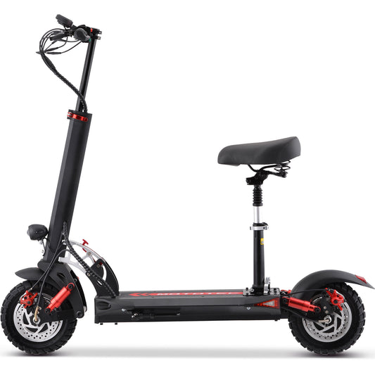 MotoTec Thor 60V 2400W Lithium Electric Scooter Black - view 2