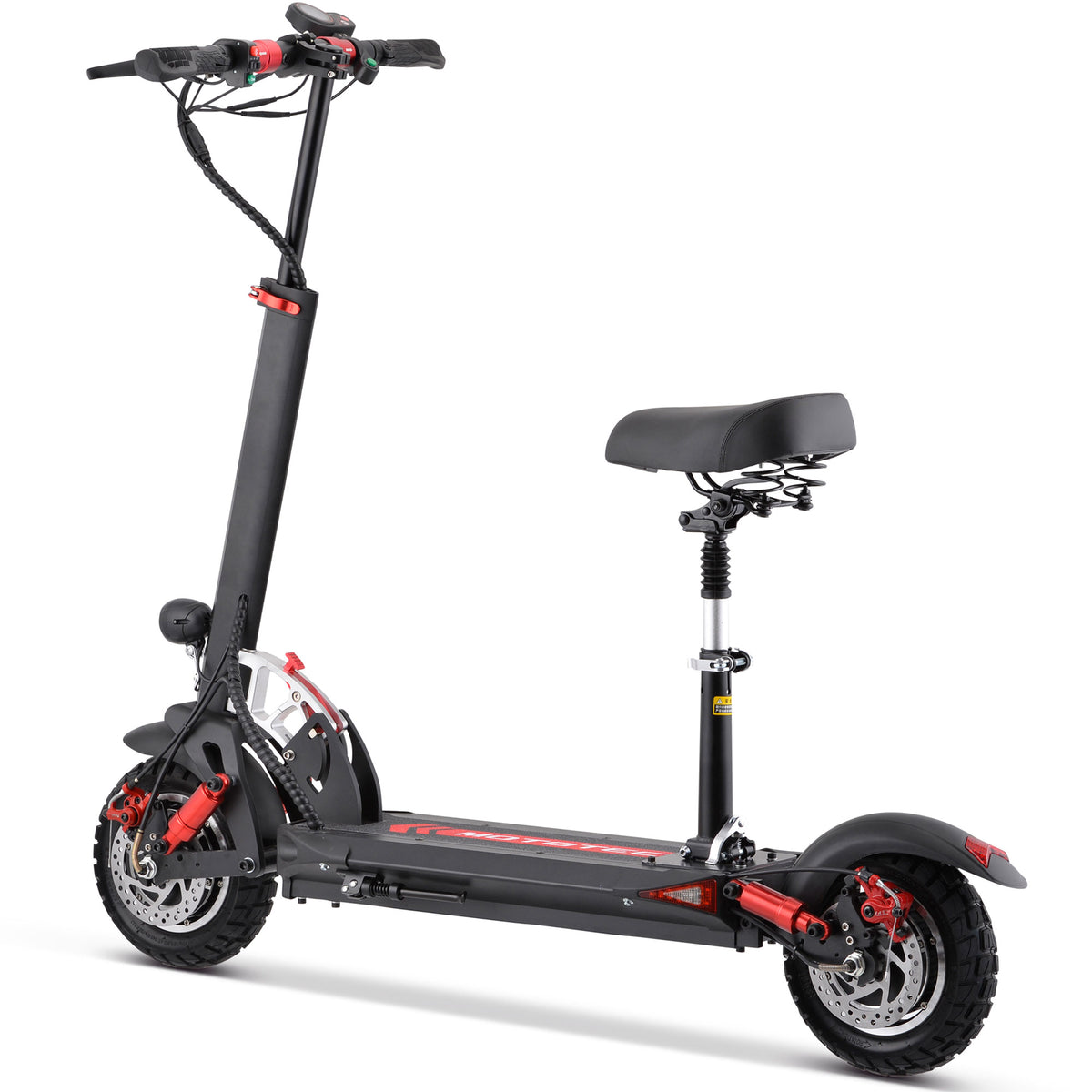 MotoTec Thor 60V 2400W Lithium Electric Scooter Black - view 5