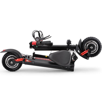 MotoTec Thor 60V 2400W Lithium Electric Scooter Black - view 6