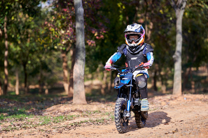 MotoTec Thunder 50cc 2-Stroke Kids Gas Dirt Bike Green - view 7