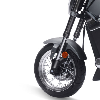 MotoTec Typhoon 72V 30Ah 3000W Lithium Electric Scooter Gray - view 10