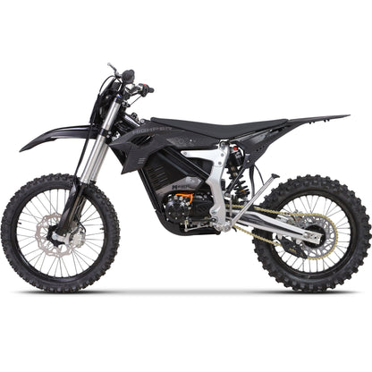 MotoTec Venom 72v 12000w Electric Dirt Bike Black